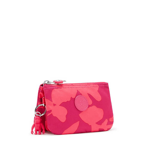 Kipling Creativity Small Printed Pouch Táska Piros | HU 2118SG